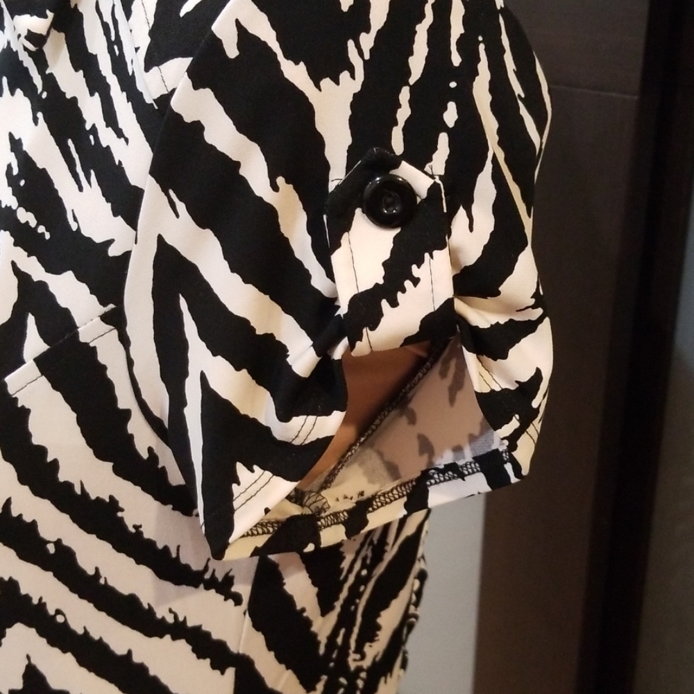 Zebra Print Dress - Picture 4 of 8